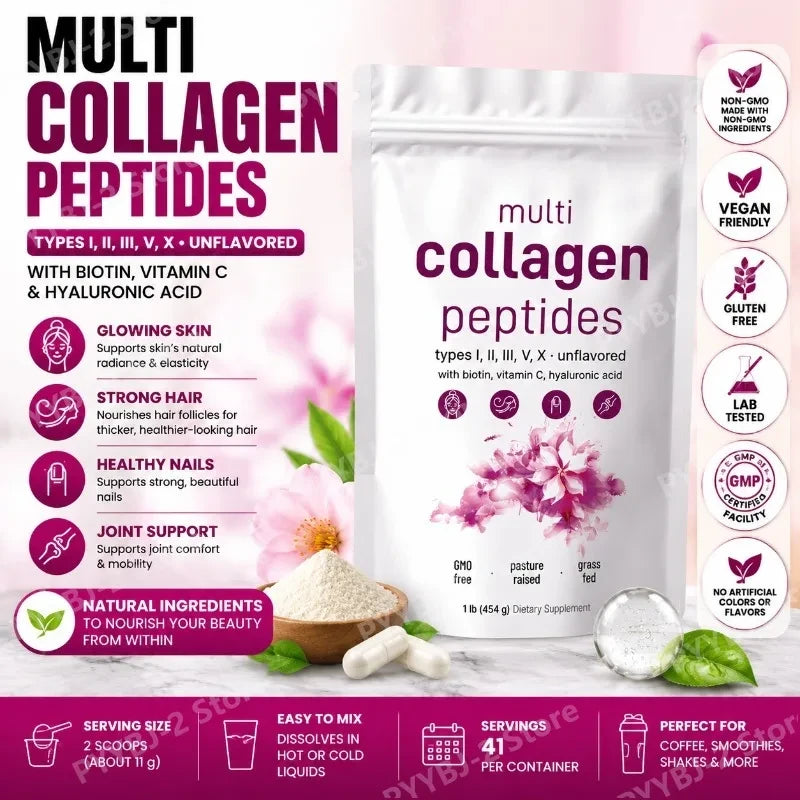 Multi-Collagen Peptide Powder